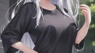 AI 3D SEQUENCE CLIP GIRL 24 - ANIME STREET