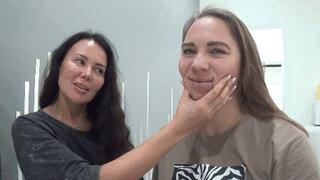 We squeeze puffy cheeks 2