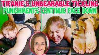 TIFANIE'S UNBEARABLE TICKLING PUNISHMENTS CONTINUE FACE DOWN - FULL HD MP4