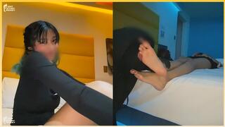 18 Year Old Has Her Feet Sucked Before Getting Them Fucked