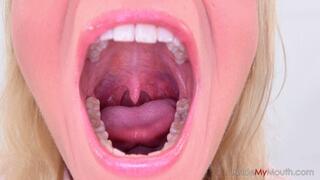 Victoria Pure's Deep Mouth Exploration – Extreme Close-Up, Uvula, Teeth & Yawning Heaven (4K resolution)