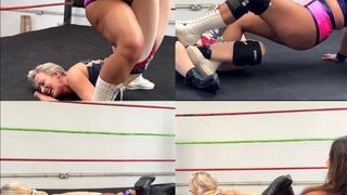 Nadia vs Chardonnay (Boston crab, figure four leg locks and submissions)