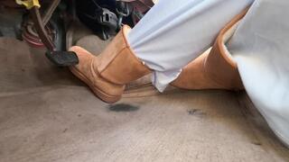 Sunday Drive in Ugg Boots