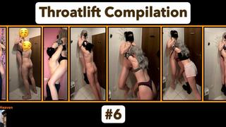 Throatlift compilation #6 including all variations