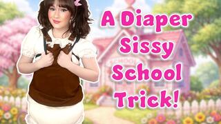 Diaper Sissy School Trick
