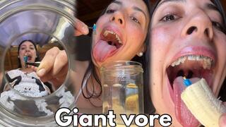 I Shrunk My Boss and Swallowed Him â€“ Giantess Vore