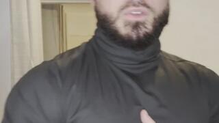 George Adonis as muscle worship bouncer making you worship and cum on demand.