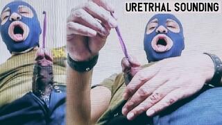 PoliciaUniform 7 URETRHAL SOUNDING MASKED Uniform Cop PolicÃ­a Fetish Police Gay