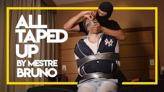 Tonny Tape all taped up by Mestre Bruno (1080p) Gay Bondage - Gay Domination - Foot Fetish - Handgag - BDSM