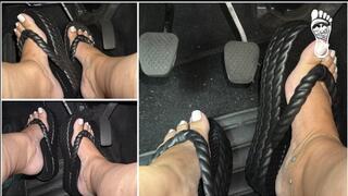 Juliette_RJ Real Life Pedal Pumping with Cum Countdown - PEDAL PUMPING - BBW LEGS - REVVIG - FOOT FETISH - ARCHED FEET - DRIVING - BRAZILIAN MILF - WEDGE FLIP FLOPS - HARD DICK - EDGING - CUM COUNTDOWN