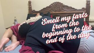 feeling my farts throughout the day