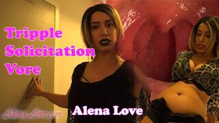 Alena Love Tripple Solicitation Vore- Extended Vore SFX, BellySounds[HD]