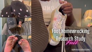 Foot Homewrecking Research Study Full - Royal Ro ebony foot worship hd mp4 1080p