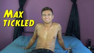 Straight Blonde Max has very Ticklish Feet!