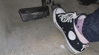 Evalynn revving and flooring in converse