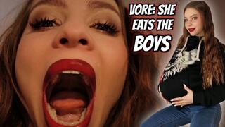 VORE: Dark Fairy Tale (Wolf Woman Eats the Boys)