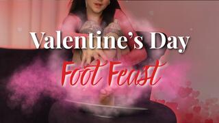 Valentine’s Day Foot Feast