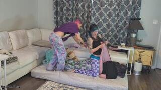 Slumber Party Wedgie Fight Part 2