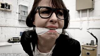 Bound and Gagged Dental Secretary