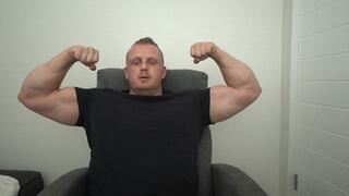 Burping from Thick Muscle Daddy Just for You