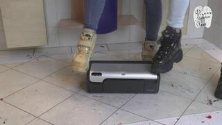 Printer under Buffalos