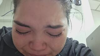 crying over my ex-boyfriend