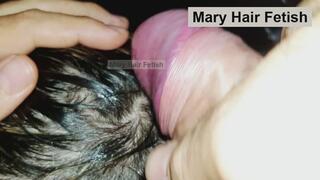 ( Ep 21 ) BLONDE HAIR PRECUM TREATMENT â€“ SLOW DRIP AND COCK TEASE ON SILKY STRANDS 4K