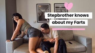 Farting in front of my stepbrother, it'll be our secret!