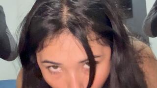 19 YEARS TEEN LATINA EATS ASIAN ASS AND TAKES CREAMPIE