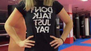 Demonstration of all my powerful kicks in POV