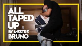 Tonny Tape all taped up by Mestre Bruno (1080p) Gay Bondage - Gay Domination - Foot Fetish - Handgag - BDSM - Tape Bondage