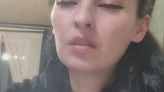 Smoking and talking by Anna Sparkle