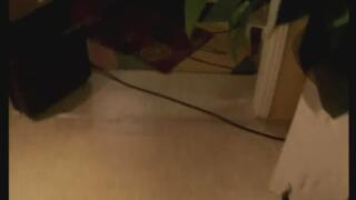 Petite teen rides a long hard cock in her ass