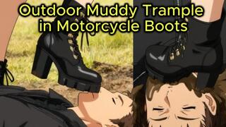 Muddy Boots Domination - Sakura's Outdoors Trampling Crush | Femdom Animation