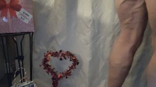 Tempest is in her vintage heels and lingerie