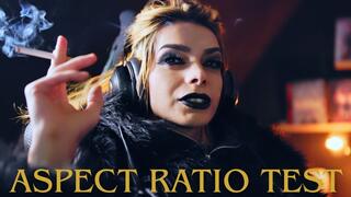Smoking ASPECT RATIO TEST