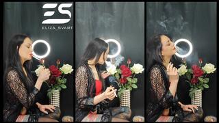 Smokey Valentines day and some smokey roses