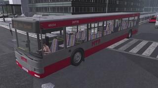 City Bus Cranking Template - Aisling Barefoot and Naked 1080p