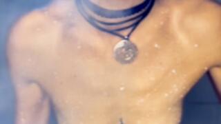 Seductive Cigarette Smoke in Milk Bath: Nude Smoking Fetish Ritual