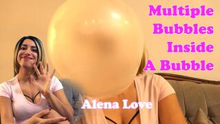 Alena Love Bubble-In-Bubble Close Up With SuperBubble[HD]