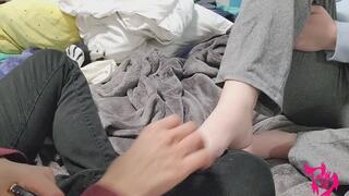 Goddess Circe Trims Phoenix' Toe and Finger Nails