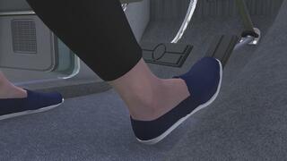 1975 Ford LTD Landau Cranking Template - Sara in Toms Slip Ons 1080p