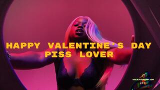 Ebony Femdom Goddess Aspen Aires: Happy V-day Piss Lovers