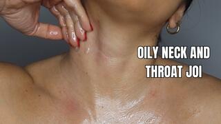Oily throat and neck JOI - OnlyVanessa