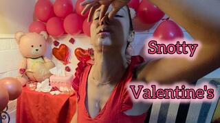 Blowing Nose Sneezing and Snotty on Valentine's 2