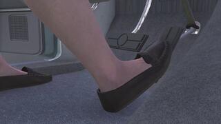 1975 Ford LTD Landau Cranking Template - Sara in Penny Loafers 1080p