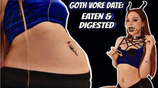 Swallowed by a Goth Girl All-Day Digestion 4K