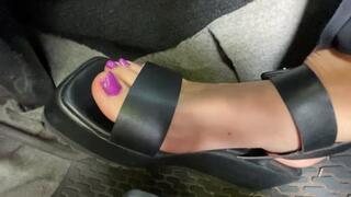 Anie is very rough with the old Chevette, accelerating it to extreme speeds. custom