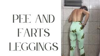 pee and farts in leggings