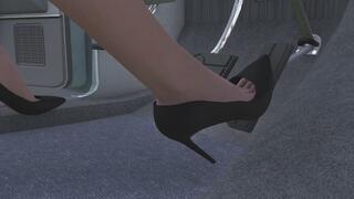 1975 Ford LTD Landau Cranking Template - Harley in Stiletto Pumps 1080p